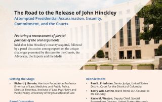 The Road to the Release of John Hinckley